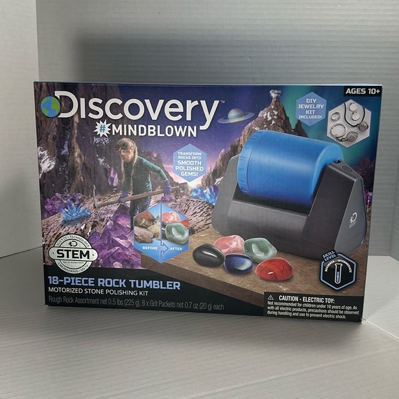 Toys Discovery Mindblown 18 Piece Rock Tumbler Poshmark